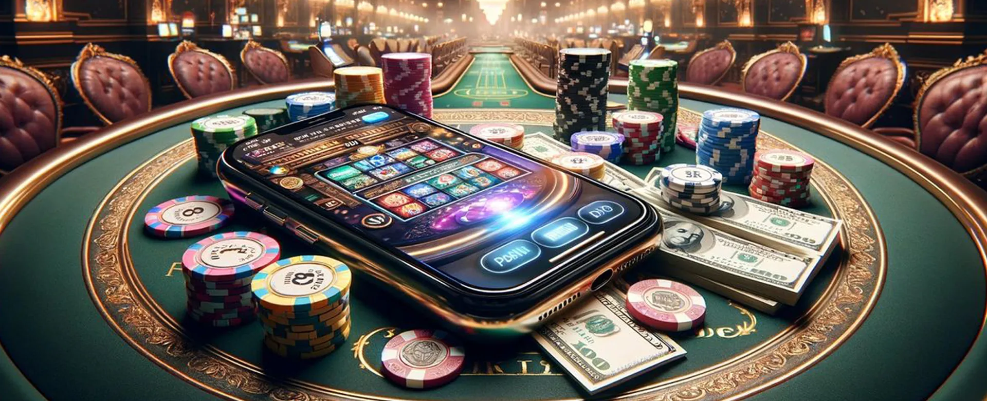 PHBet Live Casino dealer with cards and roulette